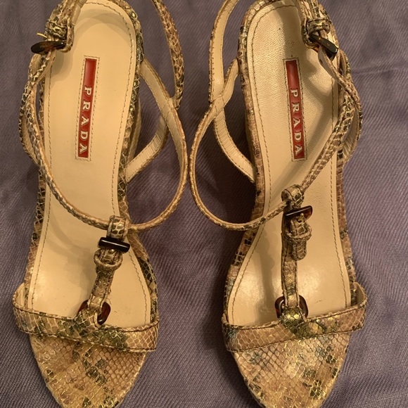 Prada Shoes - Authentic Prada Wedges